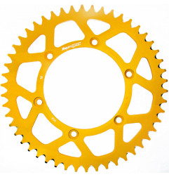 SUPERSPROX ZĘBATKA TYLNA ALUMINIOWA 7075-T6 (ERGAL) 808 50 SUZUKI RM/RMZ (JTR808.50) KOLOR ZŁOTY