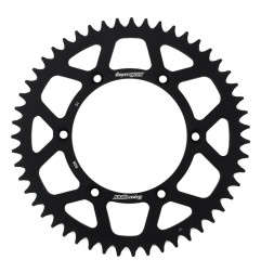 SUPERSPROX PROMOCJA ZĘBATKA TYLNA ALUMINIOWA 7075-T6 (ERGAL) 808 51 SUZUKI RM/RMZ (JTR808.51) KOLOR CZARNY