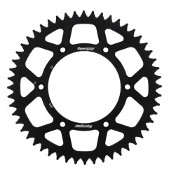 SUPERSPROX ZĘBATKA TYLNA ALUMINIOWA 7075-T6 (ERGAL) 899 52 KTM SX/EXC (JTR897.52) KOLOR CZARNY