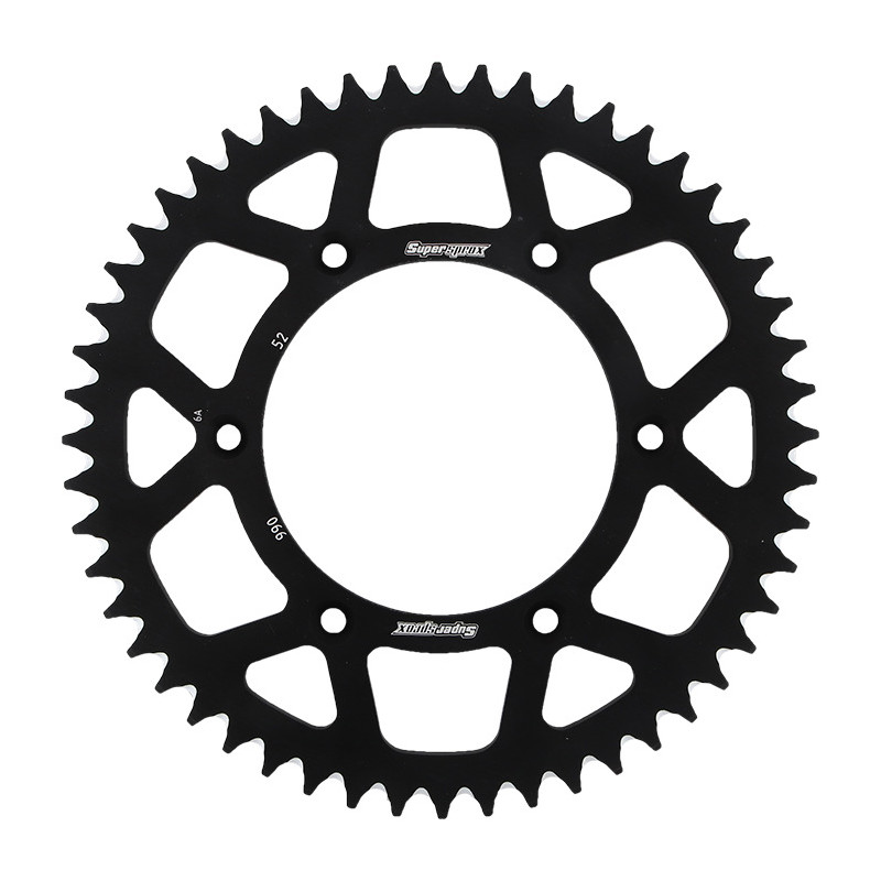 SUPERSPROX ZĘBATKA TYLNA ALUMINIOWA 7075-T6 (ERGAL) 899 52 KTM SX/EXC (JTR897.52) KOLOR CZARNY SUPERSPROX ZĘBATKA TYLNA ALUMINIOWA 7075-T6 (ERGAL) 899 52 KTM SX/EXC (JTR897.52) KOLOR CZARNY