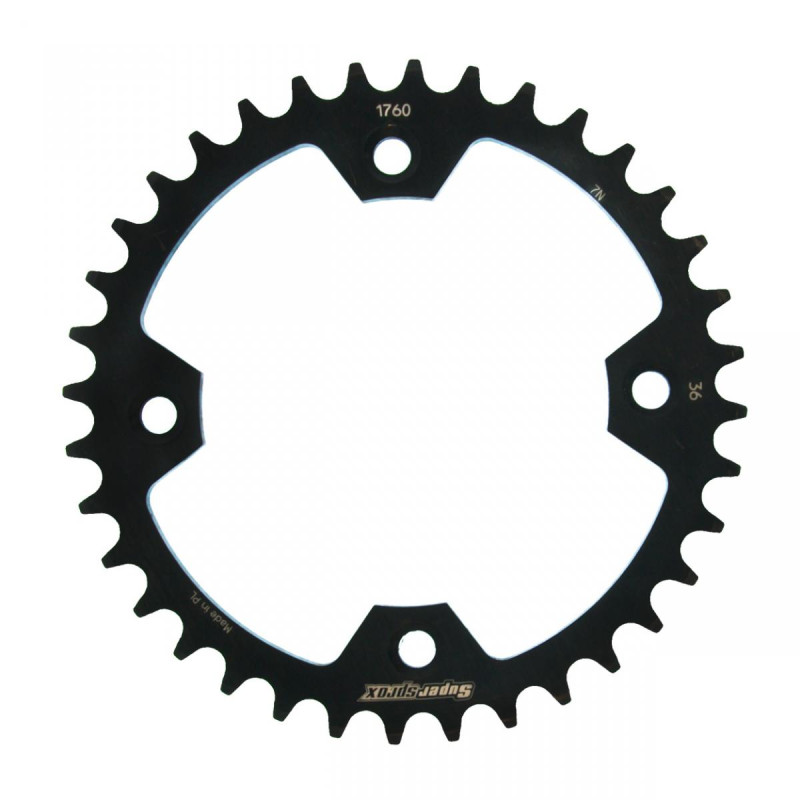 SUPERSPROX ZĘBATKA TYLNA 4509 36 SUZUKI LTR 450 '06-'10 (JTR1760.36) KOLOR CZARNY STALOWA SUPERSPROX ZĘBATKA TYLNA 4509 36 SUZUKI LTR 450 '06-'10 (JTR1760.36) KOLOR CZARNY STALOWA