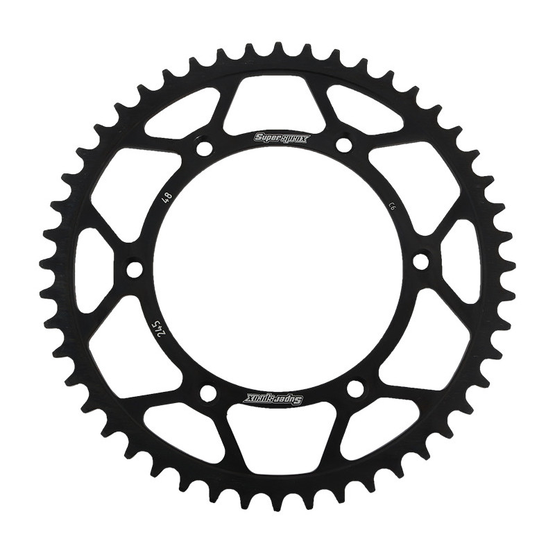 SUPERSPROX ZĘBATKA TYLNA 270 48 YAMAHA YZ/YZF/WRF '99-'18 (JTR251.48) (JTR245/2.48) KOLOR CZARNY STALOWA