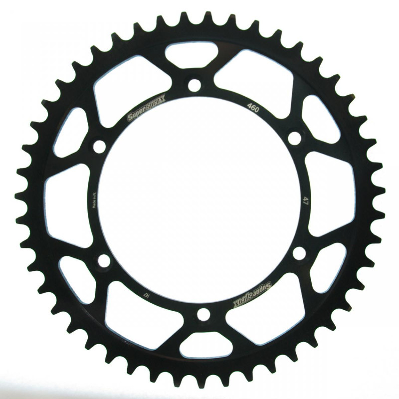 SUPERSPROX ZĘBATKA TYLNA 489 47 KAWASAKI KX/KXF `84-18 (JTR460.47) KOLOR CZARNY STALOWA SUPERSPROX ZĘBATKA TYLNA 489 47 KAWASAKI KX/KXF `84-18 (JTR460.47) KOLOR CZARNY STALOWA