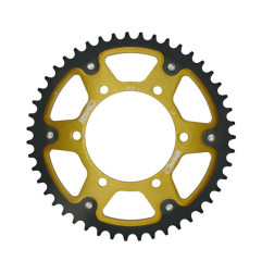 SUPERSPROX ZĘBATKA TYLNA 489 48 STEALTH (STALOWO-ALUMINIOWA) KAWASAKI KX/KXF `84-18 (JTR460.48) KOLOR ZŁOTY