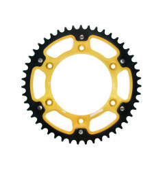 SUPERSPROX PROMOCJA ZĘBATKA TYLNA 899 47 STEALTH (STALOWO-ALUMINIOWA) KTM SX/EXC (JTR897.47) KOLOR ZŁOTY