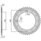 SUNSTAR ZĘBATKA TYLNA 4550 47 BMW F 800R (OTWÓR NA ŚRUBĘ 8,5MM) (JTR6.47) (ŁAŃC. 525) (455047JT) SUNSTAR ZĘBATKA TYLNA 4550 47 BMW F 800R (OTWÓR NA ŚRUBĘ 8,5MM) (JTR6.47) (ŁAŃC. 525) (455047JT)