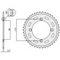 SUNSTAR ZĘBATKA TYLNA 4552 46 KTM SX 65 '12-'15 (JTR894.46) (ŁAŃC. 420) (455246JT) SUNSTAR ZĘBATKA TYLNA 4552 46 KTM SX 65 '12-'15 (JTR894.46) (ŁAŃC. 420) (455246JT)