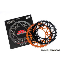 JT ZĘBATKA TYLNA 4486 46 ALUMINIOWA RACELITE KTM SX 85 '04-'24, 105 XC '07-'11 (448646JTA) KOLOR POMARAŃCZOWY