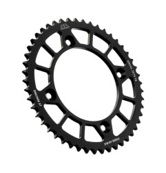 JT ZĘBATKA TYLNA 4486 49 ALUMINIOWA RACELITE KTM SX 85 '04-'24, 105 XC '07-'11 (448649JTA) (ŁAŃC. 428) KOLOR CZARNY