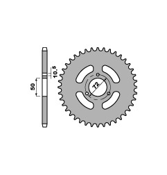 PBR WYPRZEDAZ ZĘBATKA TYLNA 251 36 F HONDA NSR 50/75 89-93 (ŁAŃC. 420) (JTR216.36) (MADE IN ITALY)