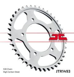 JT ZĘBATKA TYLNA 4542 41 KAWASAKI ZZR 1400 '06-'18 (454241JT) (ŁAŃC. 530) (CZARNA)