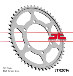 JT ZĘBATKA TYLNA 4529 47 TRIUMPH 675 '06-'17 (452947JT) (ŁAŃC. 525) CZARNA