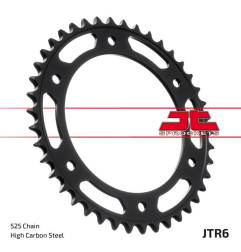 JT ZĘBATKA TYLNA 4550 42 BMW F800R (OTWÓR NA ŚRUBĘ 8,5MM) (455042JT) (ŁAŃC. 525) CZARNA