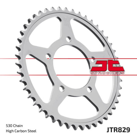 JT ZĘBATKA TYLNA 824 45 SUZUKI GSX 600F '92-97, GSX 750F '99-06, GSXR 750 '88-90 (82445JT) (ŁAŃC. 530) KOLOR CZARNY