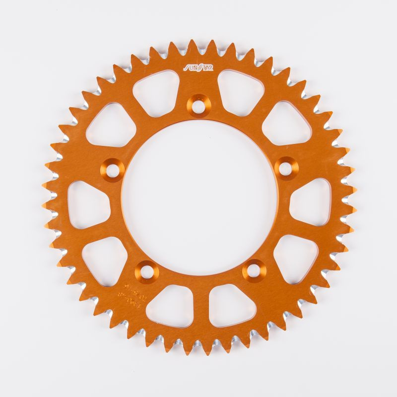 SUNSTAR ZĘBATKA TYLNA ALUMINIOWA (ERGAL) 4486 46 KTM XC 105 '08-09 (ŁAŃC. 428) KOLOR POMARAŃCZOWY - OFERTA SPECJALNA SUNSTAR ZĘBATKA TYLNA ALUMINIOWA (ERGAL) 4486 46 KTM XC 105 '08-09 (ŁAŃC. 428) KOLOR POMARAŃCZOWY - OFERTA SPECJALNA