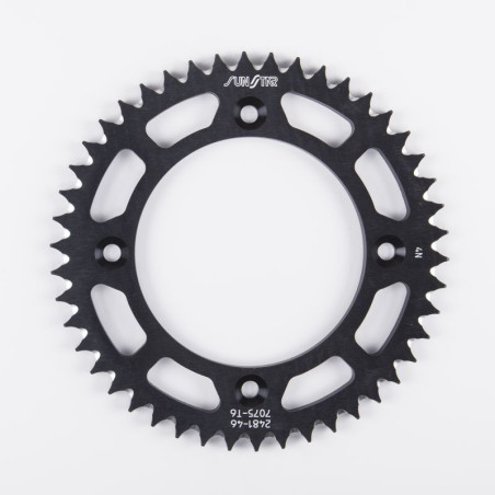 SUNSTAR ZĘBATKA TYLNA ALUMINIOWA (ERGAL) 4486 48 KTM XC 105 '08-09 (ŁAŃC. 428) KOLOR CZARNY - OFERTA SPECJALNA