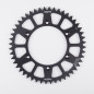 SUNSTAR ZĘBATKA TYLNA ALUMINIOWA (ERGAL) 808 48 SUZUKI RM 125 '80-12 (ŁAŃC. 520) KOLOR CZARNY - OFERTA SPECJALNA