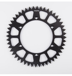 SUNSTAR ZĘBATKA TYLNA ALUMINIOWA (ERGAL) 489 48 KAWASAKI KX 125 '83-07, KX 250 '82-10 KOLOR CZARNY - OFERTA SPECJALNA