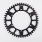 SUNSTAR ZĘBATKA TYLNA ALUMINIOWA (ERGAL) 489 49 KAWASAKI KX 125 '83-07, KX 250 '82-10 KOLOR CZARNY - OFERTA SPECJALNA