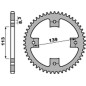 PBR WYPRZEDAZ ZĘBATKA TYLNA 4509 38 C45 SUZUKI LTZ 400 '09, LT-R 450 '06-'09 (JTR1760.38) (ŁAŃC. 520) (MADE IN ITALY)