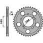 PBR ZĘBATKA TYLNA 4557 46 C45 GILERA GP 800 '09-'19, APRILIA SRV 850 '12 (ŁAŃC. 525) (STD.-1) (JTR-BRAK) (MADE IN ITALY)