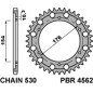 PBR WYPRZEDAZ ZĘBATKA TYLNA 4562 45 C45 HONDA CB 1000R '08-'18 (JTR1340.45) (ŁAŃC.530) (SDT.+1) (MADE IN ITALY)