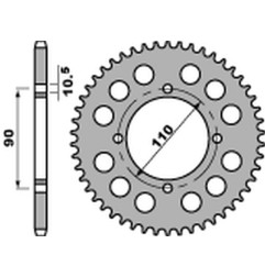 PBR WYPRZEDAZ ZĘBATKA TYLNA 901 35 F YAMAHA XS 400 '82-'88 (JTR840,35) (ŁAŃC. 530) (STD.-3) (MADE IN ITALY)