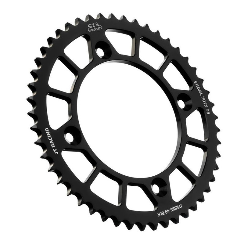 JT ZĘBATKA TYLNA 4486 47 ALUMINIOWA RACELITE KTM SX 85 '04-'24 (448647JTA) (ŁAŃC. 428) KOLOR CZARNY