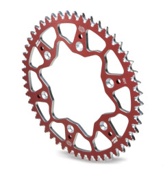 MOTO-MASTER ZĘBATKA TYLNA ALUMINIOWA T7075 (ERGAL) 899 51 (89951) KOLOR CZERWONY KTM/HUSQVARNA/HUSABERG/GASGAS