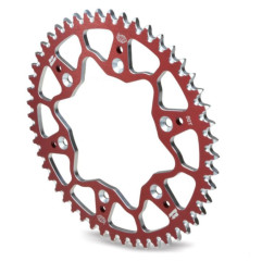 MOTO-MASTER ZĘBATKA TYLNA ALUMINIOWA T7075 (ERGAL) 899 52 (89952) KOLOR CZERWONY KTM/HUSQVARNA/HUSABERG/GASGAS