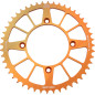 JT ZĘBATKA TYLNA 4549 48 ALUMINIOWA RACELITE KTM FREERIDE 250 14-17 (+2), 350 12-17 (454948JTA) KOLOR POMARAŃCZOWY