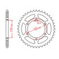 MTX PARTS ZĘBATKA TYLNA 504 44 KAWASAKI NINJA 250 09-11 (JTR486.44) (ŁAŃC. 520)