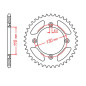MTX PARTS ZĘBATKA TYLNA 4306 49 HONDA CR 80/85 '85-'07 (JTR215.49) (ŁAŃC. 420)