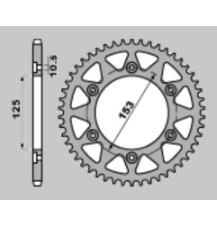 CHT WYPRZEDAŻ ZĘBATKA TYLNA HONDA CRF-L 4T CRF 250L '13-'20 , XR 250 R/L/R '91-'96 ,XR 600/650 '91-'20 288 50Z ERGAL