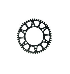 SCAR RACING ZĘBATKA TYLNA ALUMINIOWA 46050 KAWASAKI KX / KXF / KLX KX 250 '19-'25, KX 450 '19-'25 KOLOR CZARNY