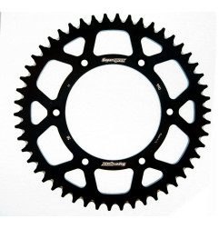 SUPERSPROX ZĘBATKA TYLNA ALUMINIOWA 7075-T6 (ERGAL) 899 47 KTM SX/EXC (JTR897.47) KOLOR CZARNY