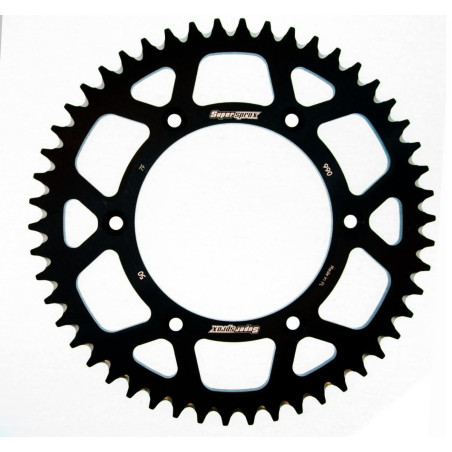SUPERSPROX ZĘBATKA TYLNA ALUMINIOWA 7075-T6 (ERGAL) 899 47 KTM SX/EXC (JTR897.47) KOLOR CZARNY
