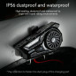 Interkom motocyklowy ROCKBROS R1 Bluetooth 6.0 - System komunikacji i dźwięku HiFi