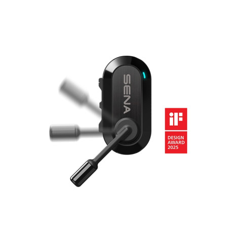 SENA INTERKOM UNIWERSALNY BIKOM 20 BLUETOOTH 5.2, MESH 3.0 DO 800M MOCOWANY NA PASKU ( 2 ZESTAWY ) (EL)