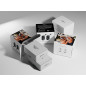 SENA INTERKOM UNIWERSALNY BIKOM 20 BLUETOOTH 5.2, MESH 3.0 DO 800M MOCOWANY NA PASKU ( 2 ZESTAWY ) (EL)