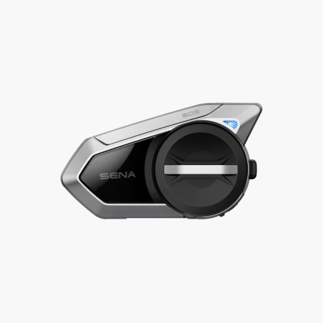 SENA INTERKOM MOTOCYKLOWY 50S QUANTUM MESH 2.0 BLUETOOTH 5.0 DO 2000M - TYLKO JEDNOSTKA CENTRALNA (EL)