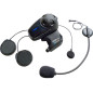 SENA INTERKOM MOTOCYKLOWY SMH10 BLUETOOTH 3.0 DO 900M Z UNIWERSALNYM ZESTAWEM MIKROFONÓW ( 1 ZESTAW ) (EL)
