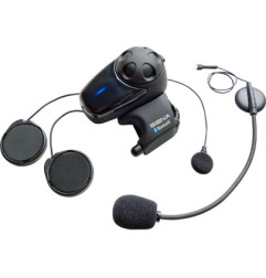 SENA INTERKOM MOTOCYKLOWY SMH10 BLUETOOTH 3.0 DO 900M Z UNIWERSALNYM ZESTAWEM MIKROFONÓW ( 2 ZESTAWY ) (EL)