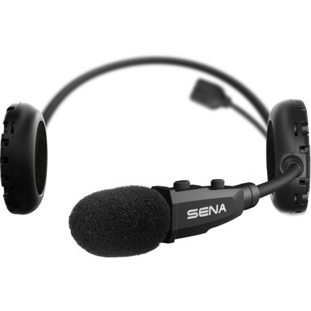 SENA INTERKOM MOTOCYKLOWY 3SPLUS-B BLUETOOTH 4.1 DO 400M Z MIKROFONEM NA PAŁĄKU ( 1 ZESTAW ) (EL) - ZASTĘPUJE 3SPLUS-B
