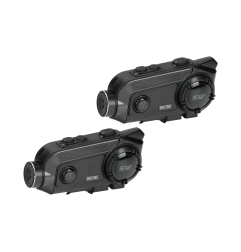 Interkomy motocyklowe SCS S-12 Bluetooth 500m dual kamera 2 kaski