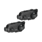Interkomy motocyklowe SCS S-12 Bluetooth 500m dual kamera 2 kaski