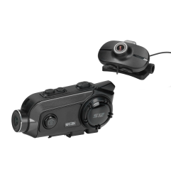 Interkomy motocyklowe SCS S-12 Bluetooth 500m dual kamera 2 kaski