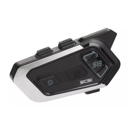 Interkomy motocyklowe SCS S-13 Bluetooth 500m 2 kaski