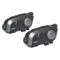 Interkomy motocyklowe SCS S-11 Bluetooth 800M Wifi Kamera 2K 2 kaski