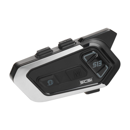 Interkom motocyklowy SCS S-13 Bluetooth 500m 1 kask